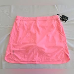 RLX Ralph Loren Women's Golf Skort Pink New With Tags size Large